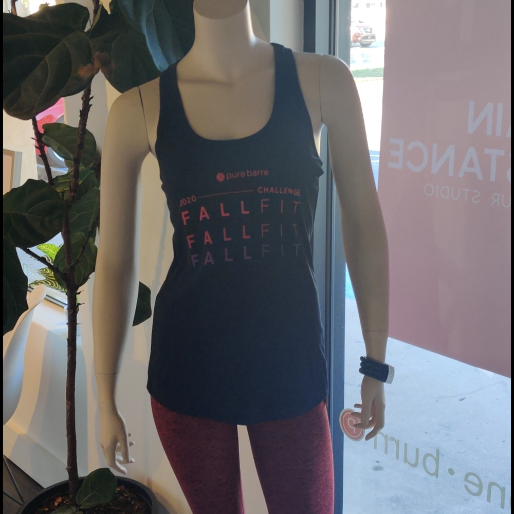 Pure Barre Fall Fit Challenge Tank